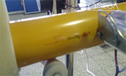 Two-color printing on UPVC tubes